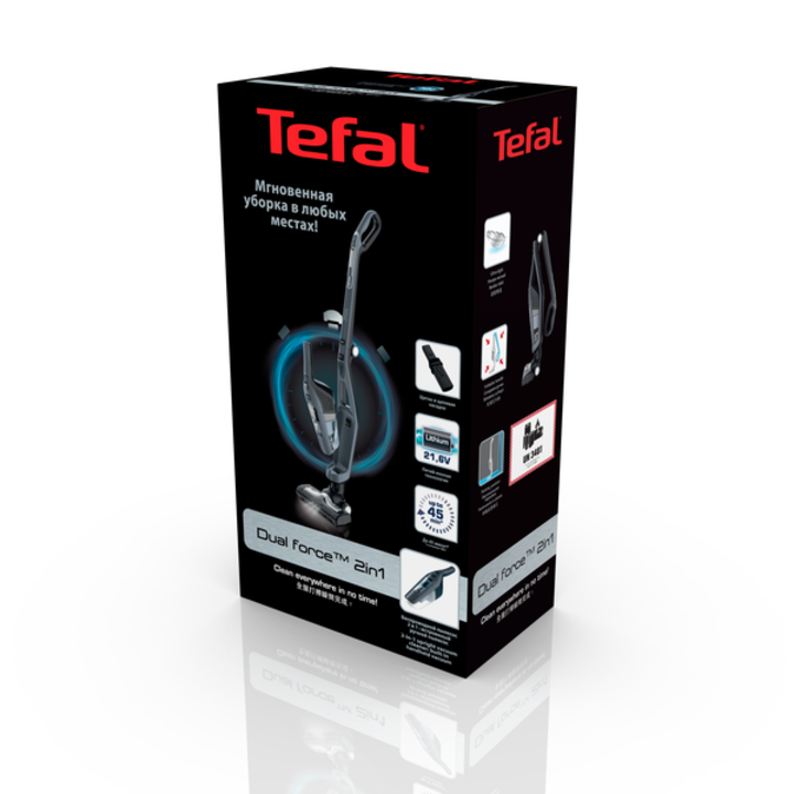  Tefal Dual Force 2in1 TY6756