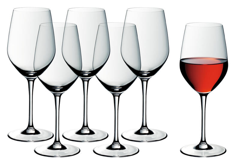 WMF EasyPlus Red Wine Glass, 6-piece