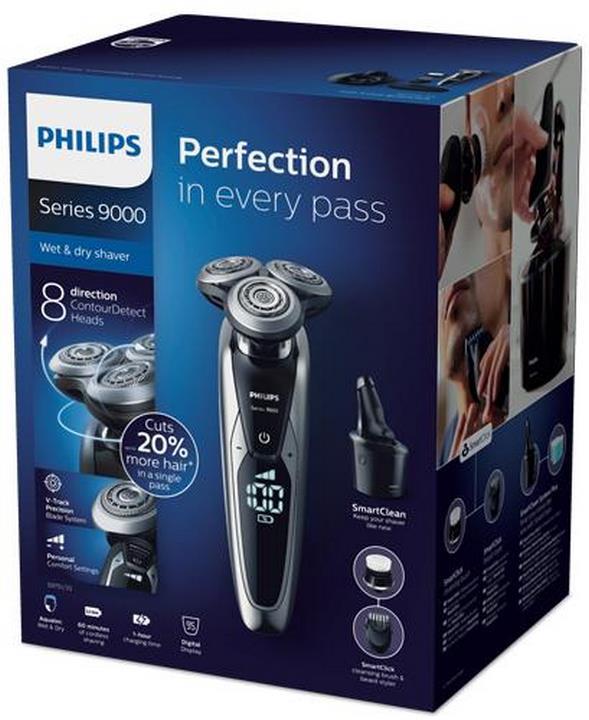 Philips Shaver Series 9000 Wet and Dry Electric Shaver - S9751/33