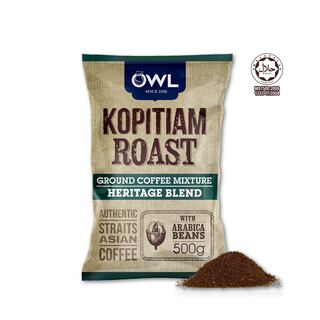 OWL Kopitiam Roast & Ground Coffee Heritage Blend, 500g