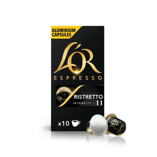 L’OR Espresso Ristretto Intensity 11 - Nespresso®* Compatible Coffee Capsules, 10 capsules per pack