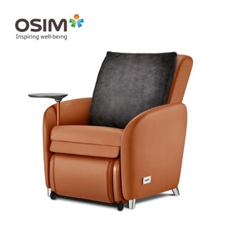 OSIM uDiva 3 (Brown) Smart Sofa + Cushion Cover (Faux Fur)