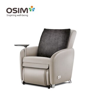 OSIM uDiva 3 (Grey) Smart Sofa + Cushion Cover (Faux Fur)