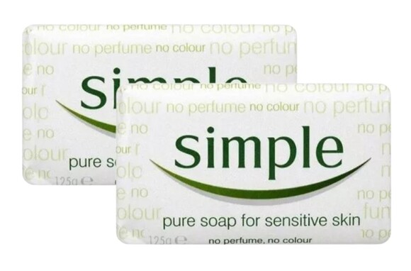 SIMPLE - SIMPLE SOAP PURE 2PCK