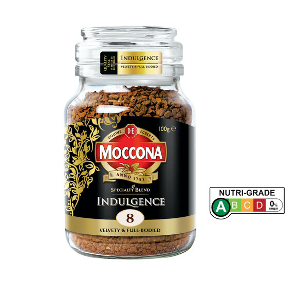 MOCCONA Classic Dark Roast Intensity 8 Freeze Dried Instant Coffee, 100g