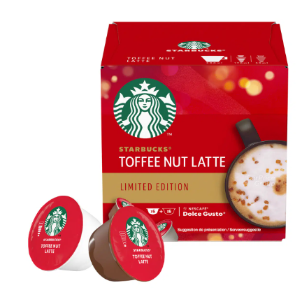 Starbucks Toffee Nut Latte  Coffee Capsules 6s