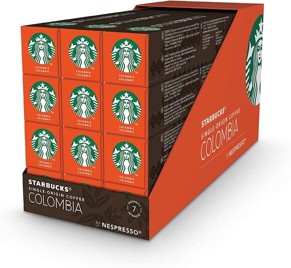 Starbucks Single-Origin Colombia Coffee Capsules 10s (Carton)