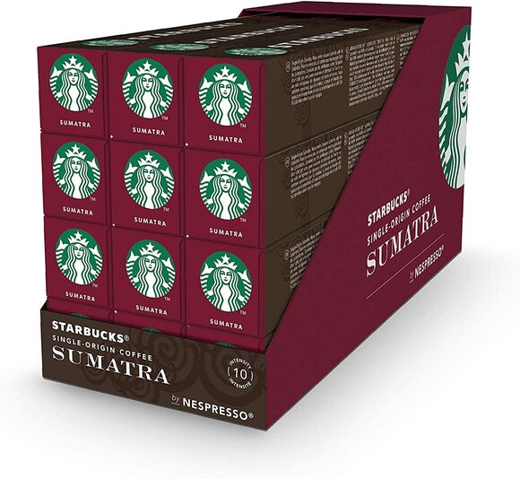 Starbucks Single-Origin Sumatra Coffee Capsules 10s (Carton)