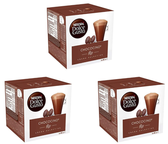 Nescafe Dolce Gusto Chococino Capsules 8 Servings x 3