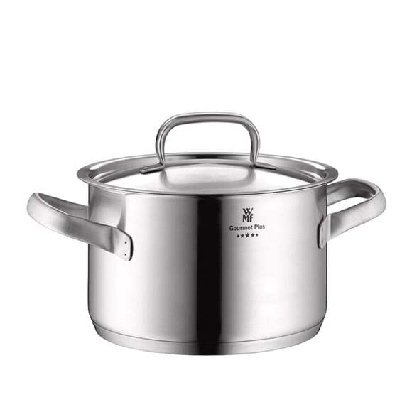 WMF Gourmet Plus High casserole with lid, 20cm 0724206030