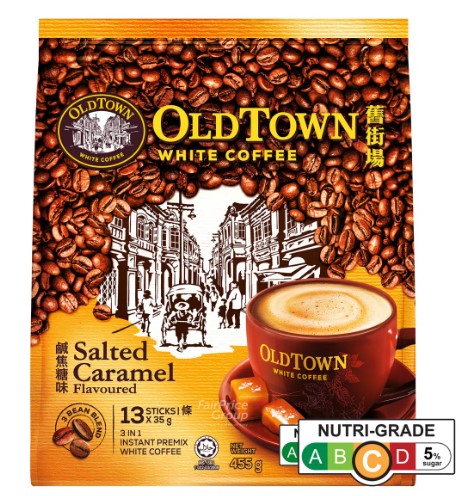 Old Town 3 in 1 Instant White Coffee - Salted Caramel