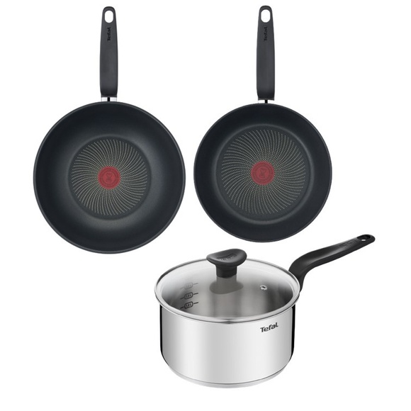 Tefal Primary Stainless Steel 4pc Set CWS309