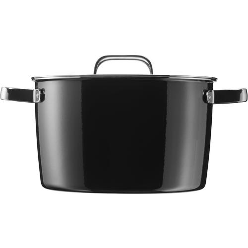 WMF Fusiontec Aromatic High casserole, black 22cm 0515335290