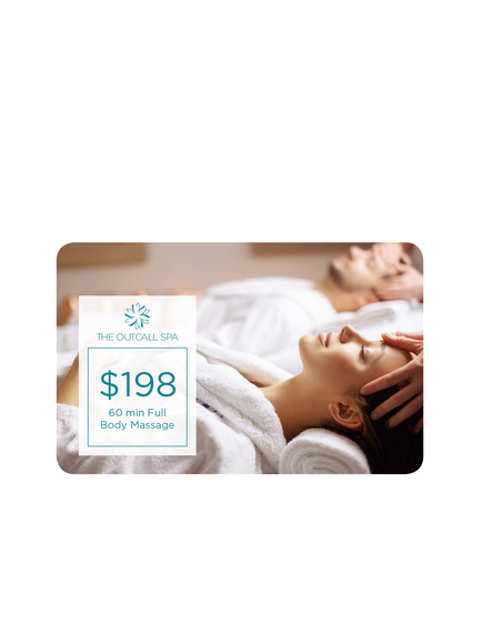 $198 60 min Full Body Massage 