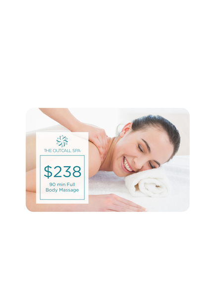 $238 90 min Full Body Massage