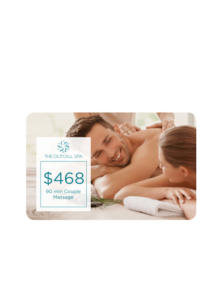 $468 90 min Couple Massage