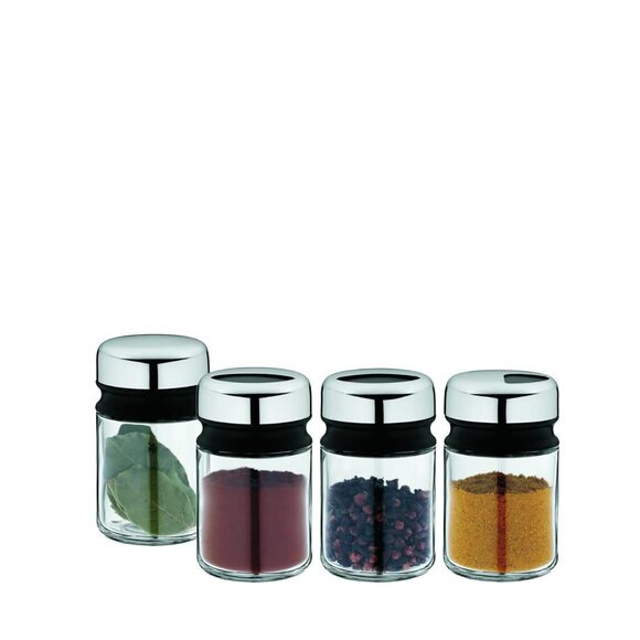 WMF Spice tin and shakers set, 4-pieces 0661586040