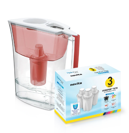 novita Water Pitcher (Total Capacity: 2.65 Litres), made in Italy