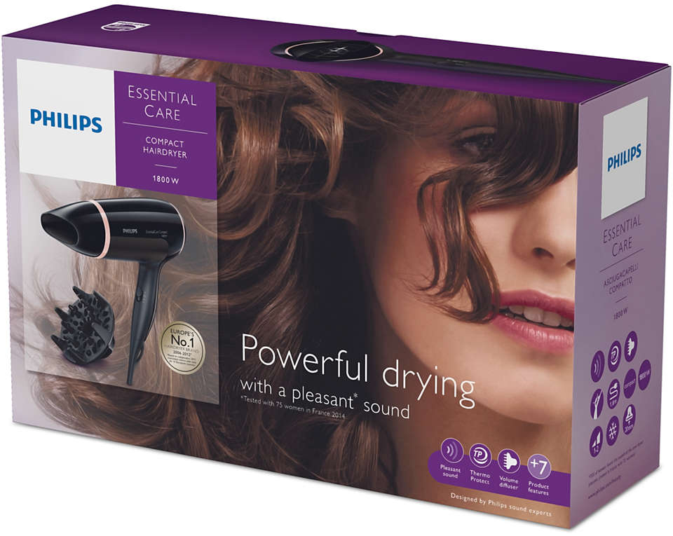Philips Essential Care Silence Hair Dryer - BHD004/03