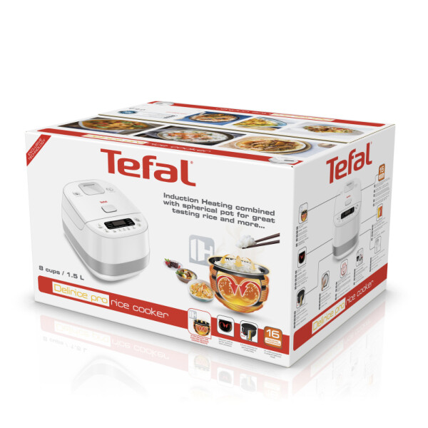  Tefal Delirice Pro Induction Fuzzy Logic Rice Cooker 1.5L   RK808A